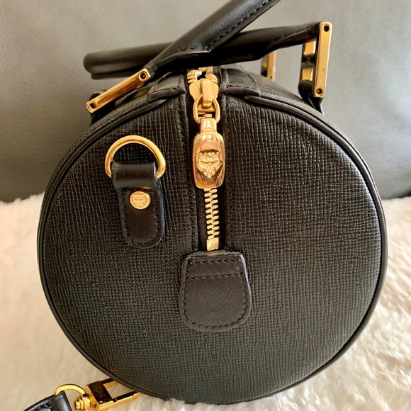 ‼️sold‼️MCM Studded Black leather Papillon - Picture 7 of 15
